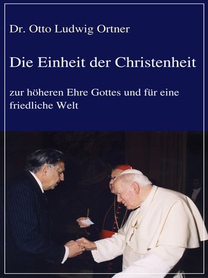cover image of Die Einheit der Christenheit